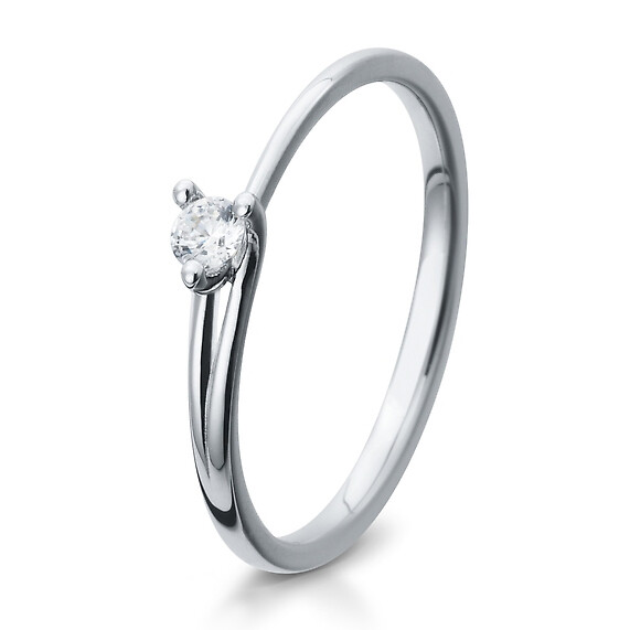 Antragsring Silber mit Zirkonia Breuning 41/05302