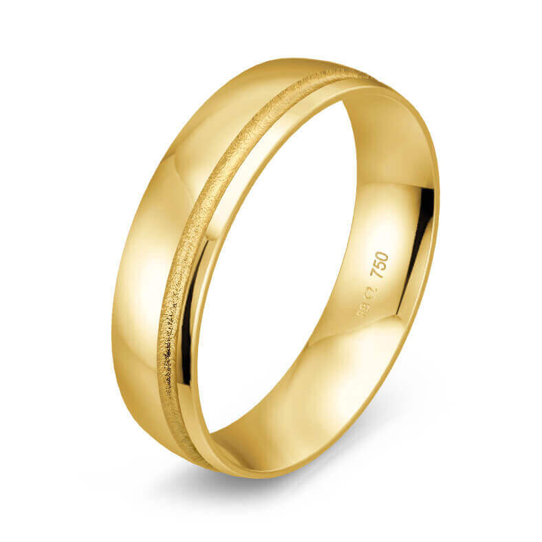 Trauringe aus Gelbgold Smartline Breuning 48/07023-24