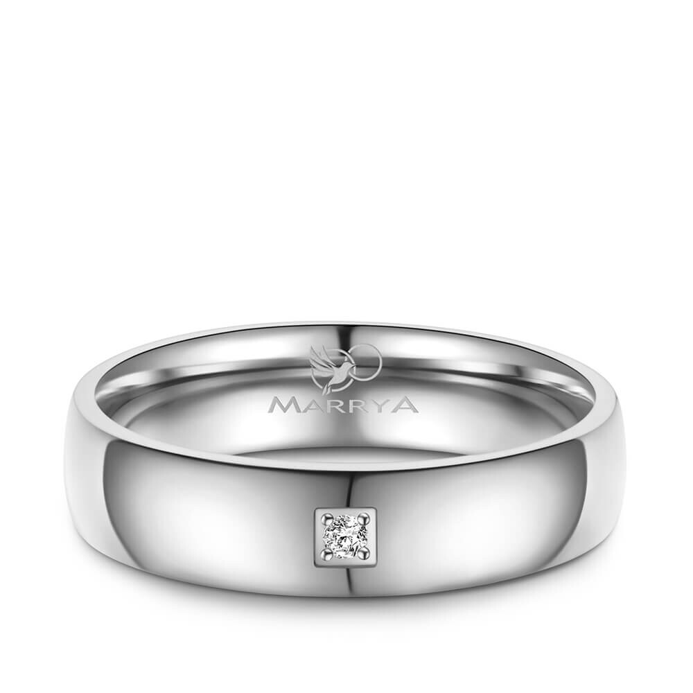 Damenring Edelstahl mit Herz Marrya ES-29