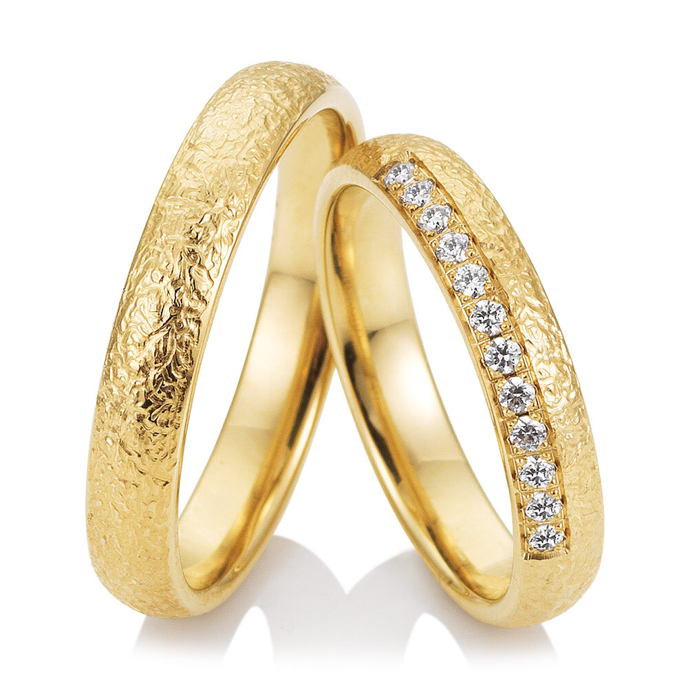 Trauringe Gelbgold Bast Saint Maurice 49/81739 & 49/81740