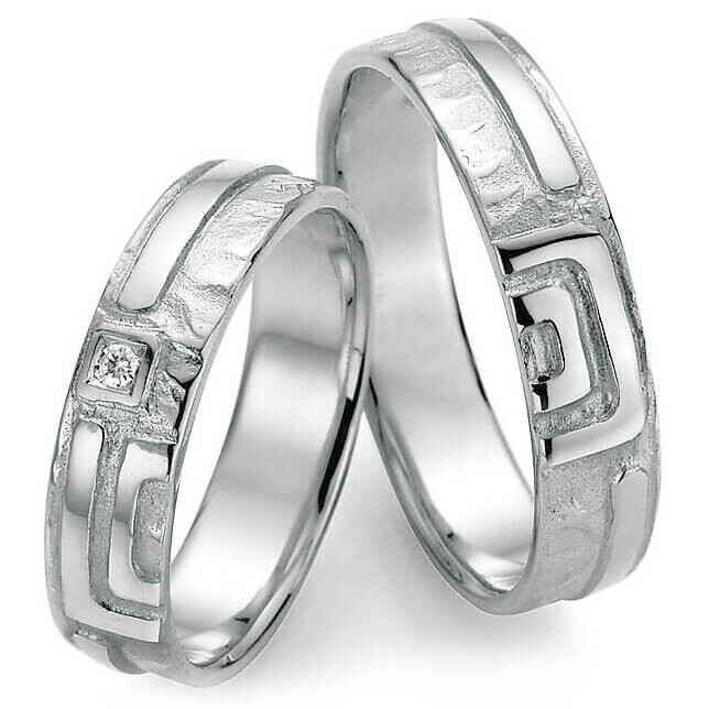 Signs of Love - Mäander / Meander - Weißgold, 66/51070