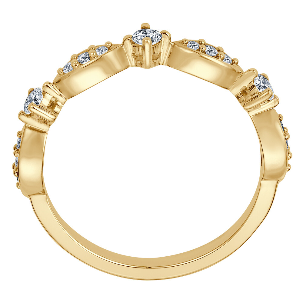 bella luce Ring Aurora Gelbgold EH005321 stehend
