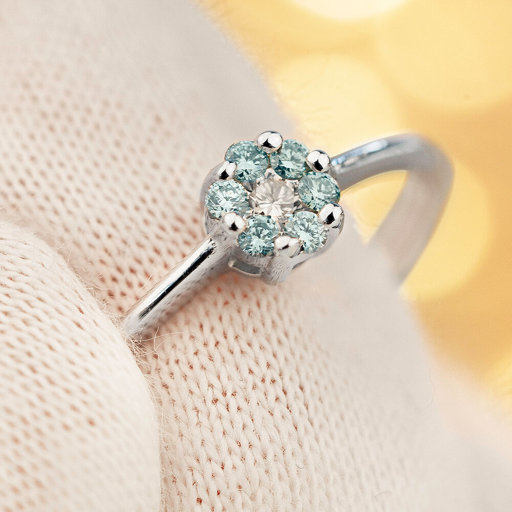 Ring Brillant Ice Blue Breuning 41-06138
