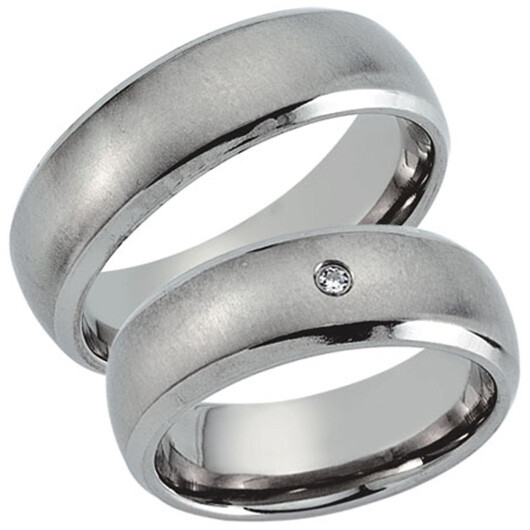 Schwarz Partnerringe Titan 20030