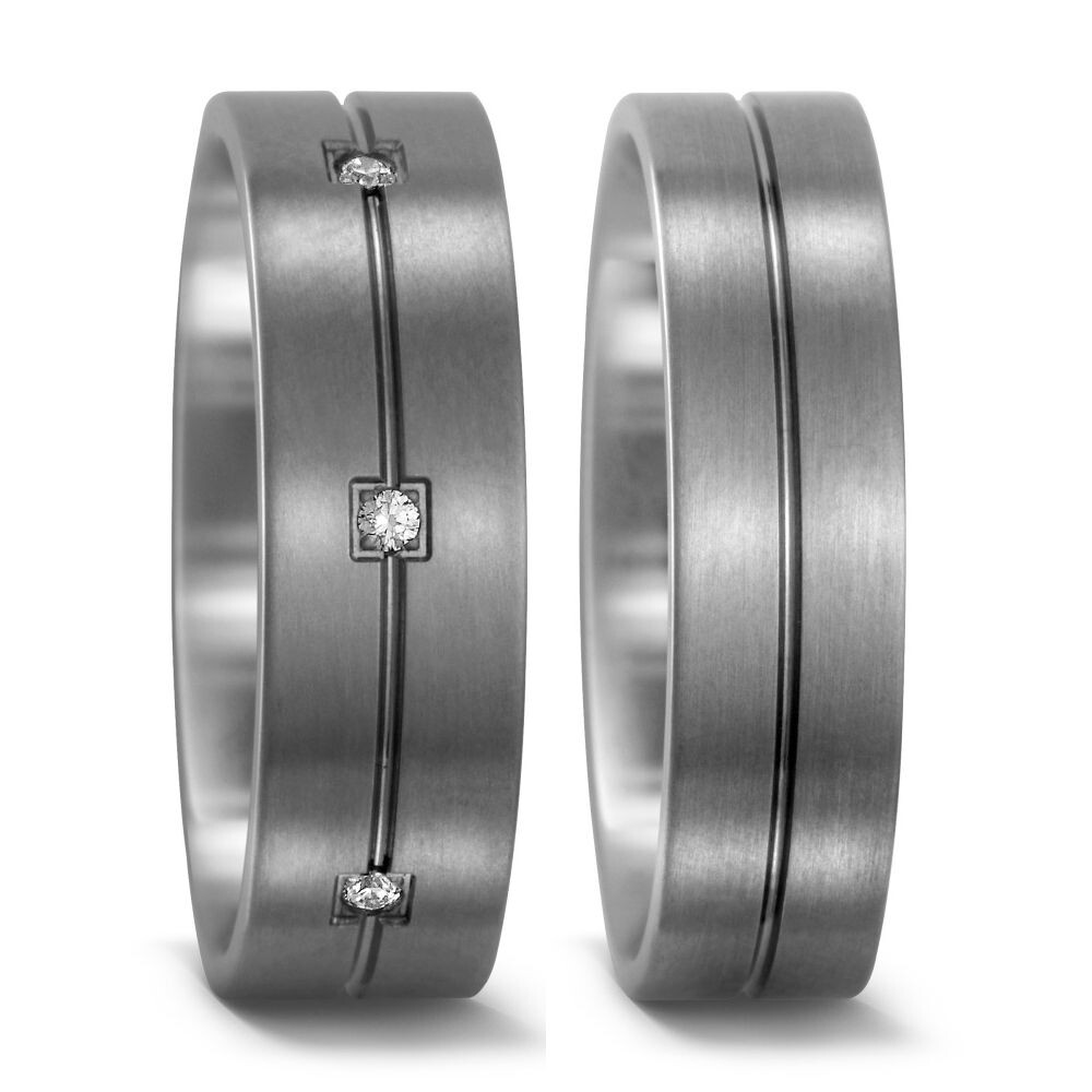 Trauringe Titan Brillant TitanFactory 51661 & 51673