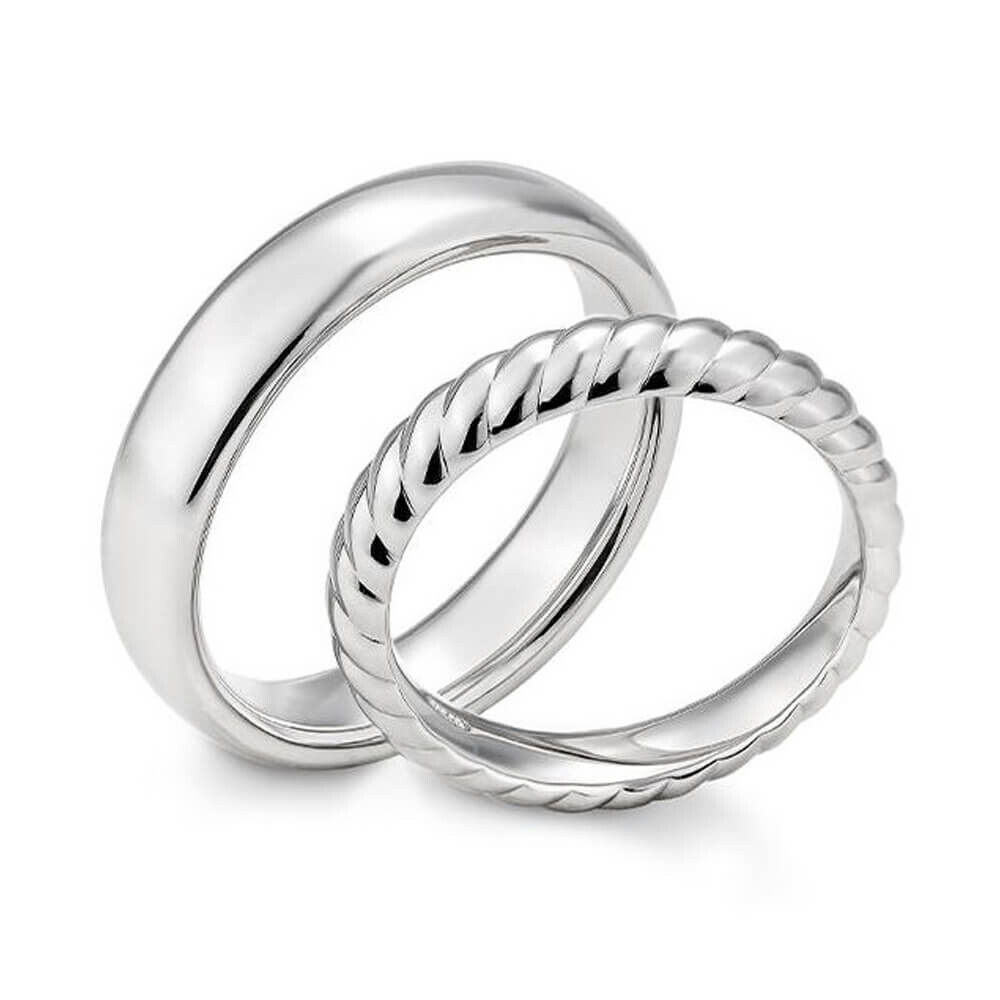 Partnerringe Silber 925 Breuning 44-980370/38