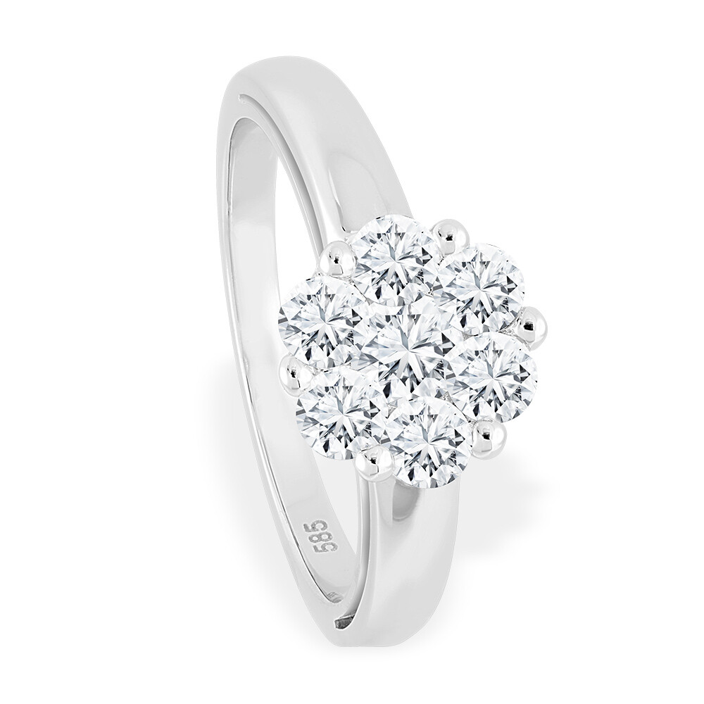 bella luce Ring Weißgold 585 EH001891