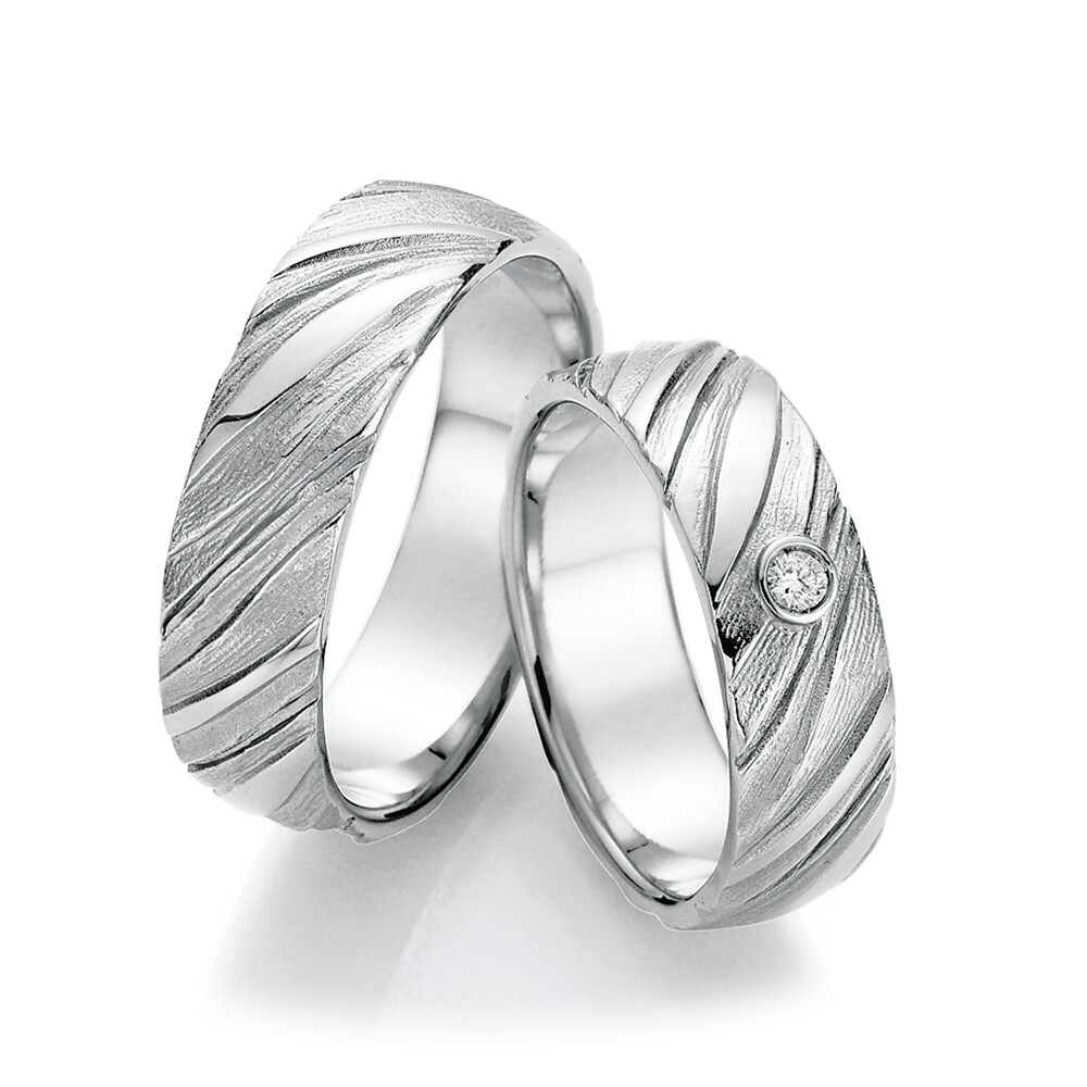 Ruesch Trauringe Silber 66/52030 & 66/52040
