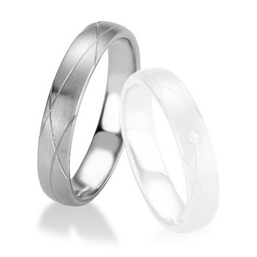 Partnerring aus Silber 925 Breuning 48/08074