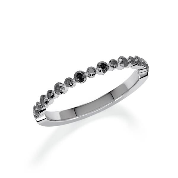 Memoire-Ring Graugold 585 Black zus. 0,285 ct. Rubin RU-1801