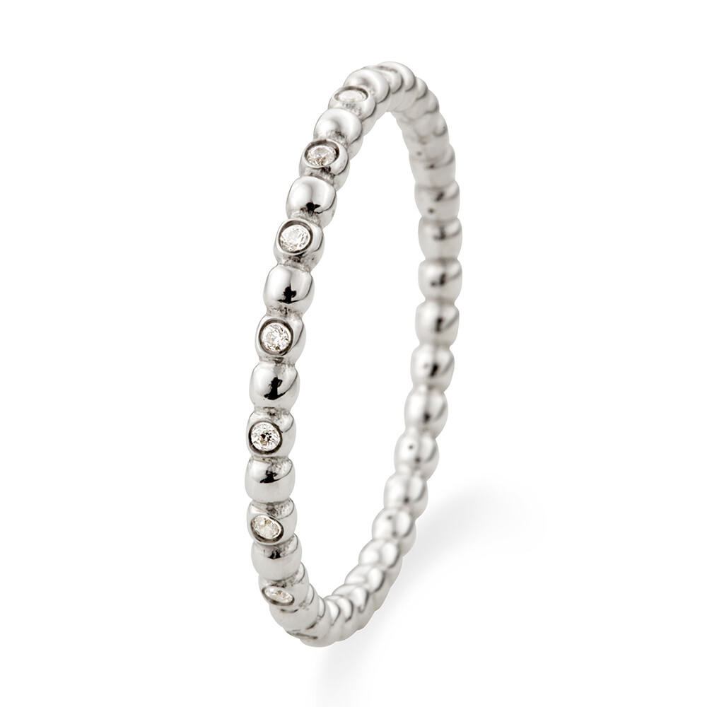 Kühnel Kugelring Silber 925 Zirkonia 503761