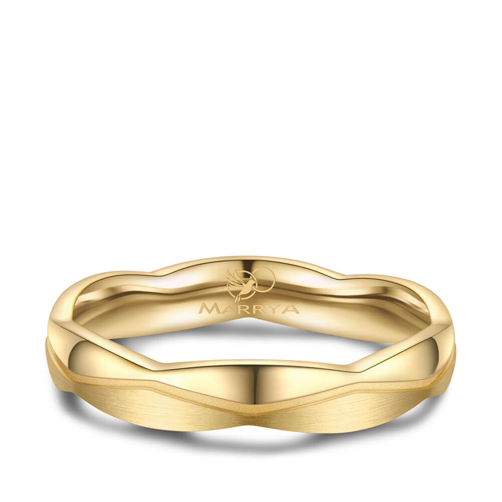 Partnerring Ehering Titan Gold Marrya TI-28