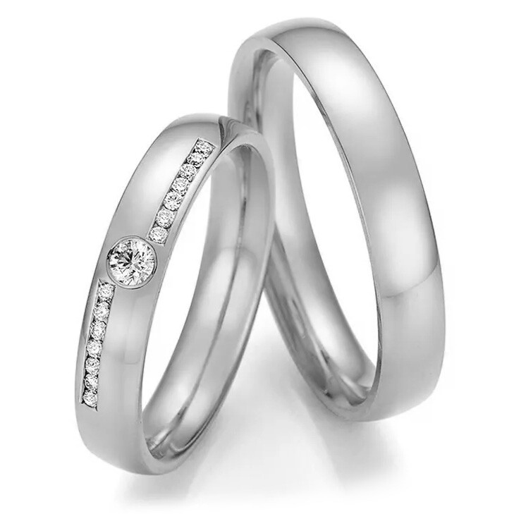 Collection Ruesch Trauringe Platin 66/60070 & 66/60080