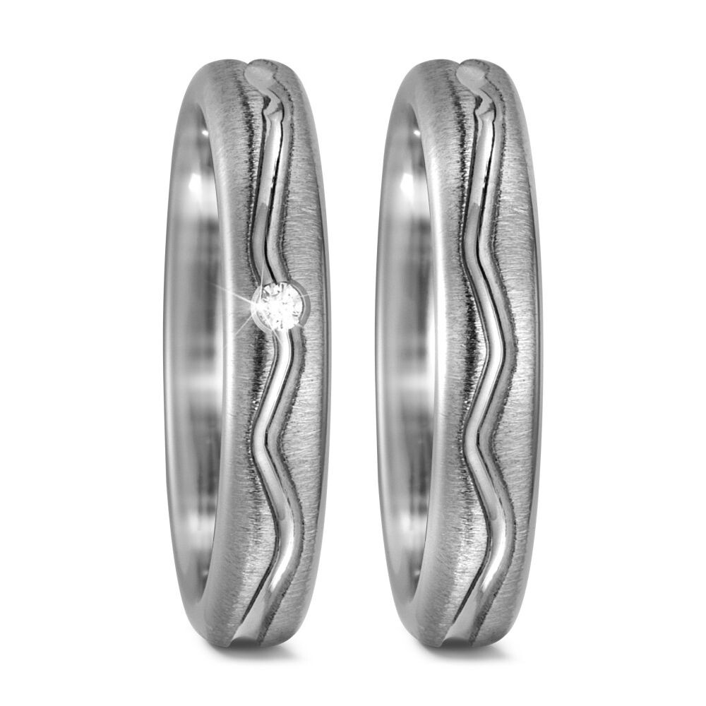 TitanFactory Trauringe / Partnerringe Titan - 52434