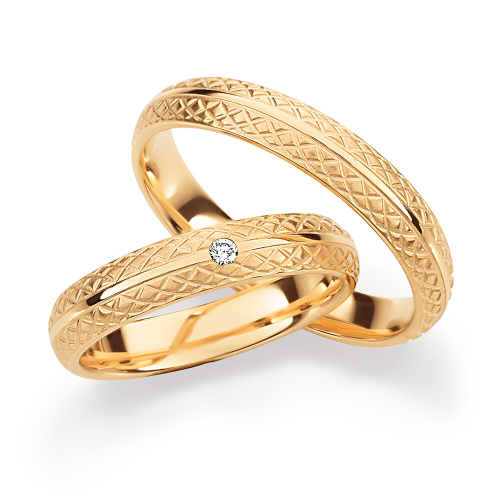 Max Kemper Trauringe Roségold Brillant 30369