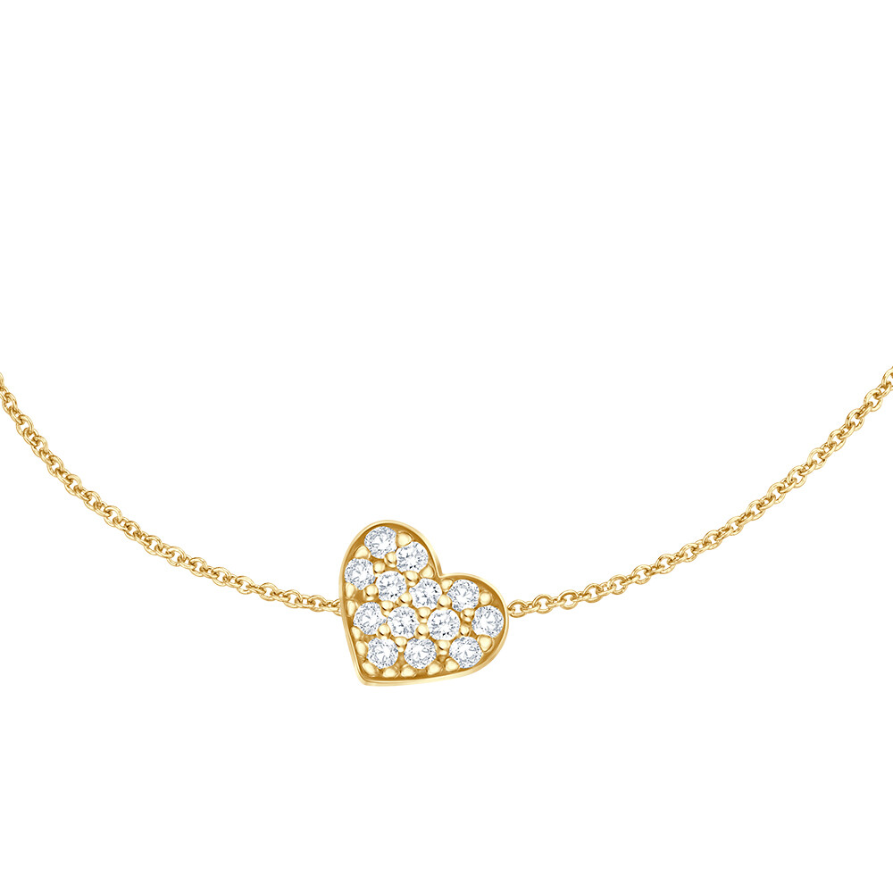 bella luce Collier Selina Gelbgold 585 Brillant 0.150 ct.