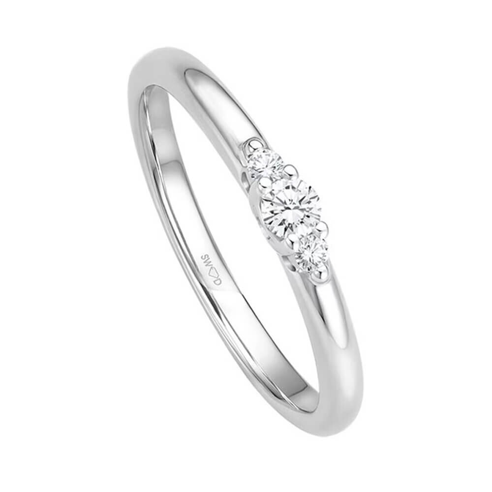 Ring Triology Weißgold bella luce EH005387
