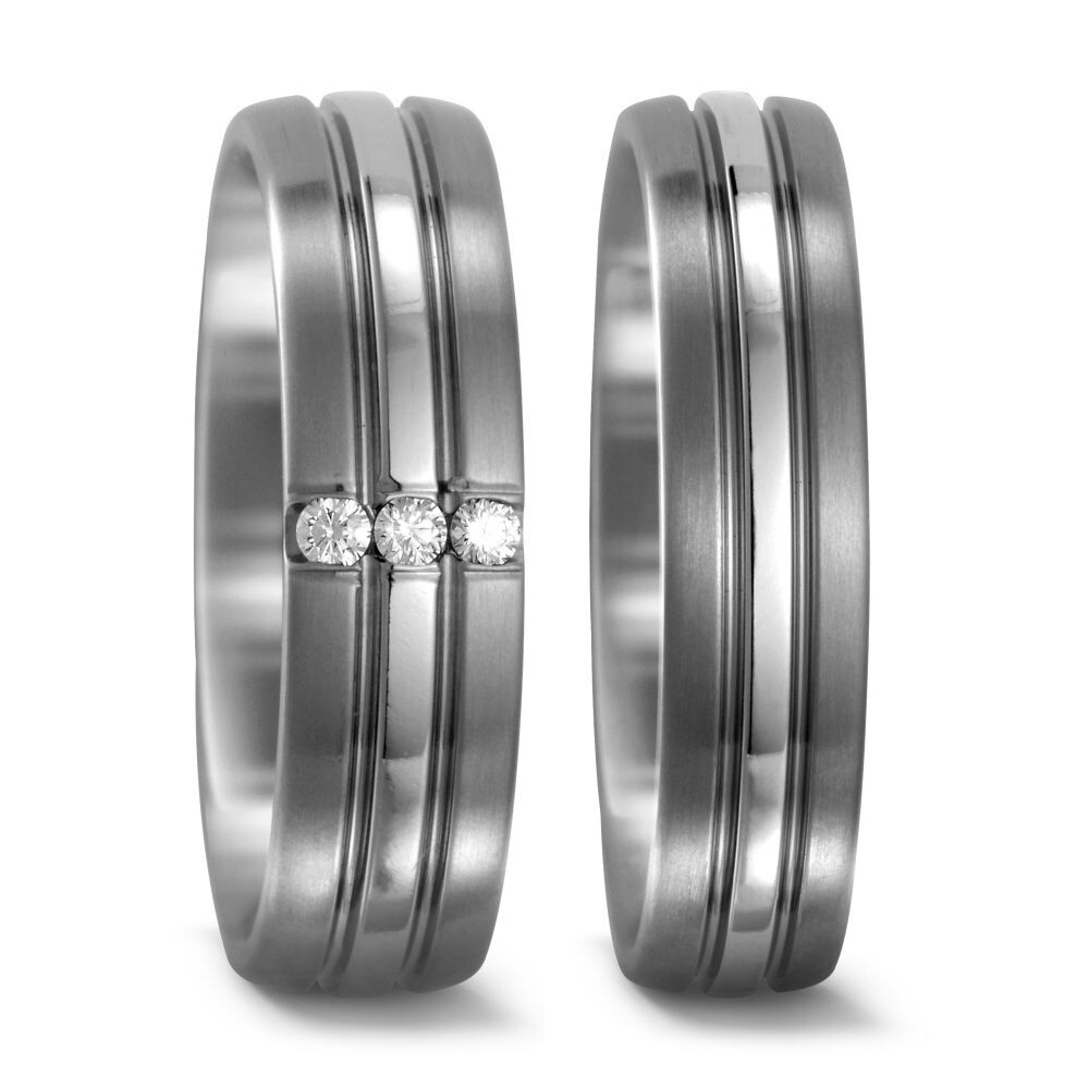 Trauringe Titan Brillant TitanFactory 51714 & 51715