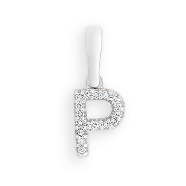 Palido Anhänger Weißgold 585 Buchstabe P C322-P