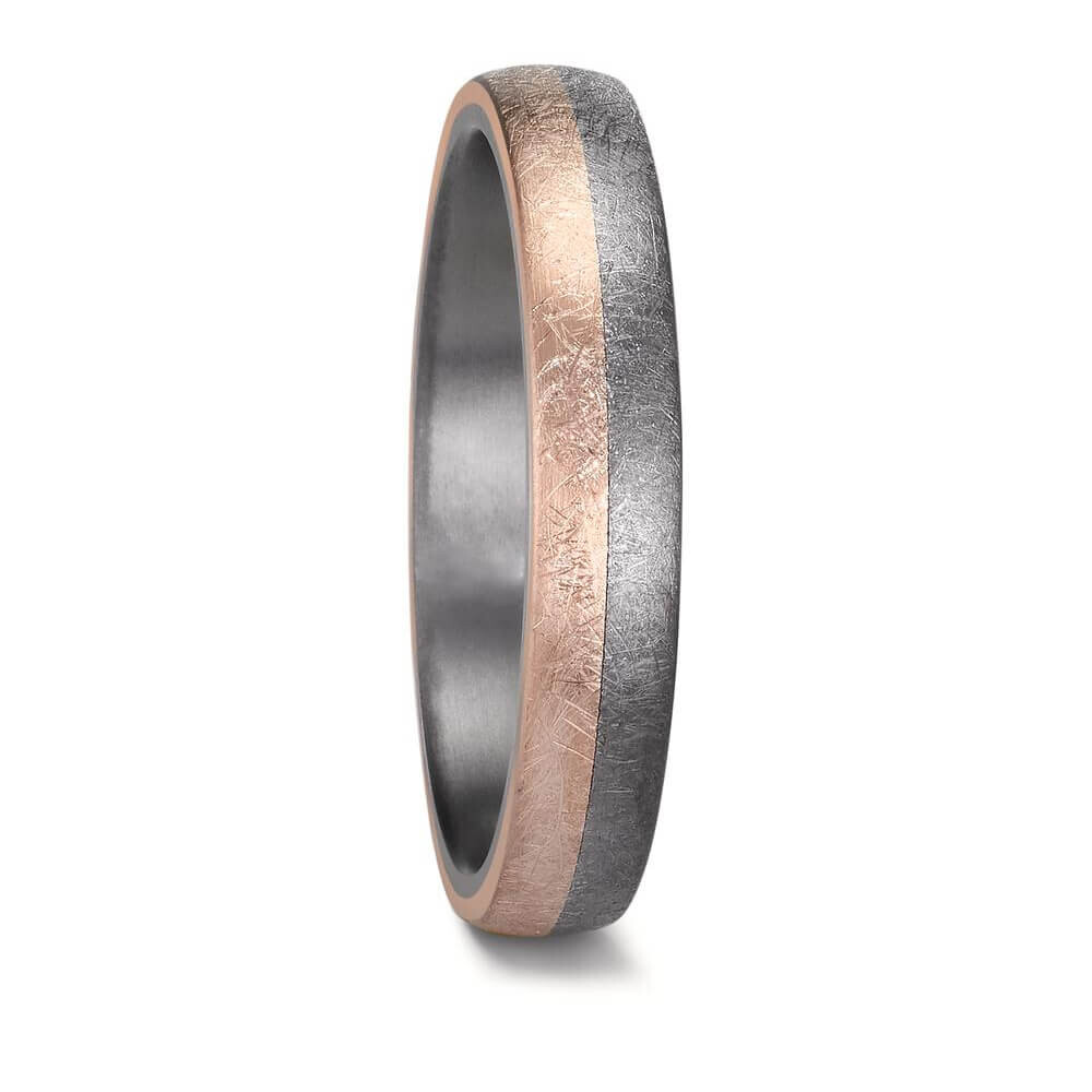 Eheringe Tantal Roségold 585 Brillant TeNo 59757