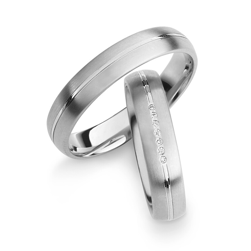 Max Kemper Trauringe Platin Brillant 30333