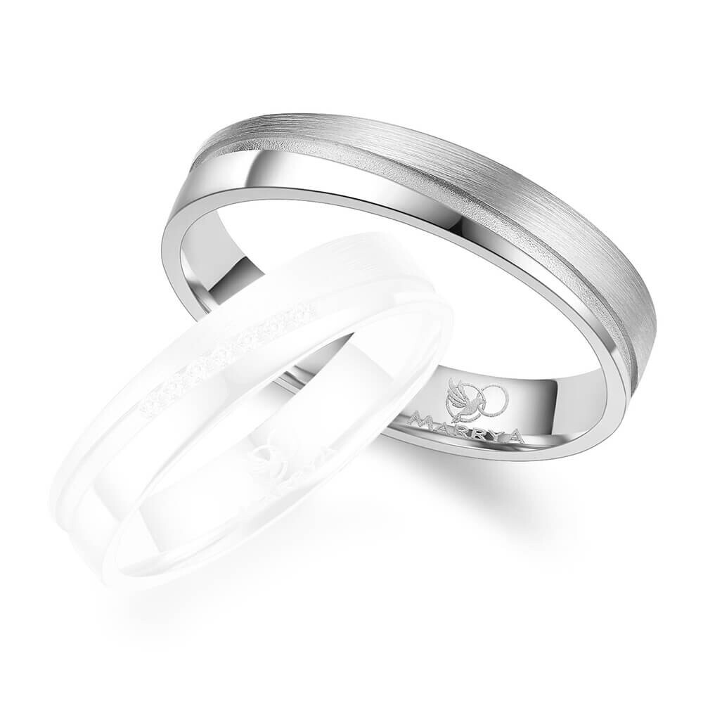 Partnerring Silber & Gold Marrya HSG-C-10