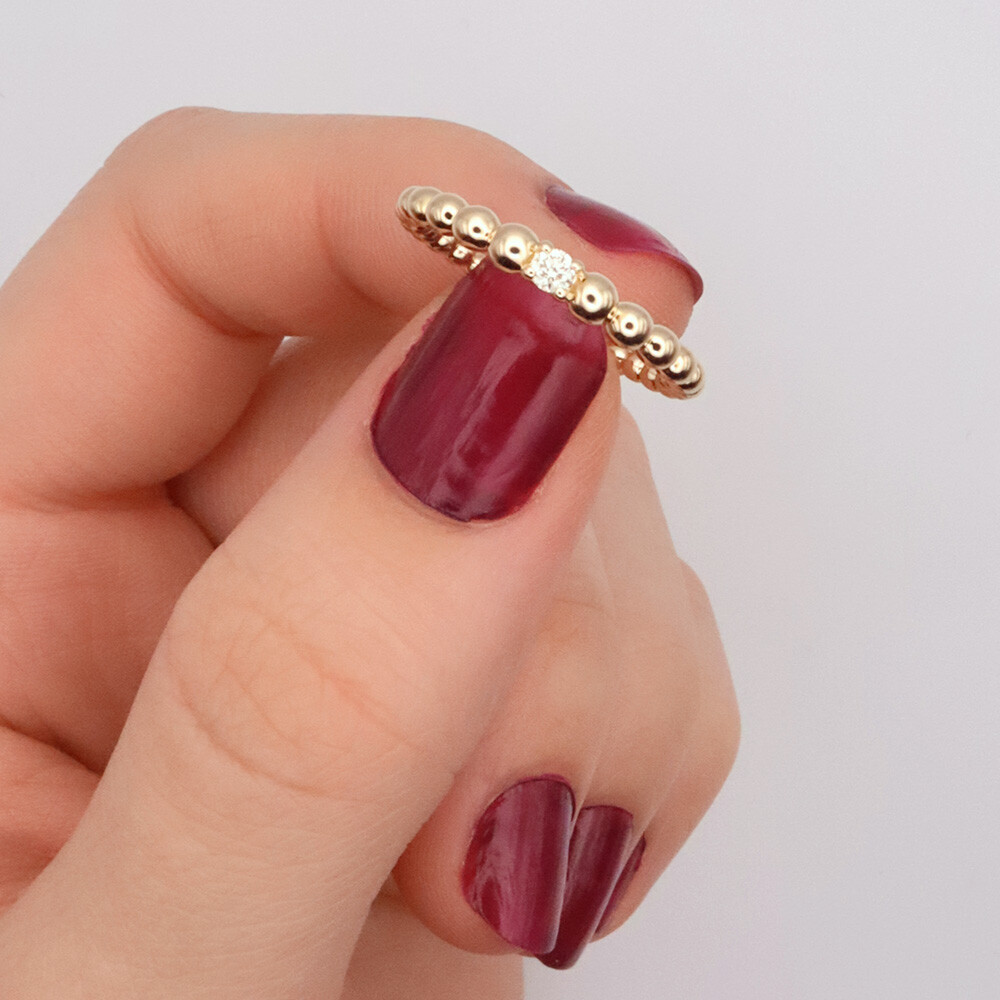 bella luce Kugelring Pallina Gelbgold EH004503