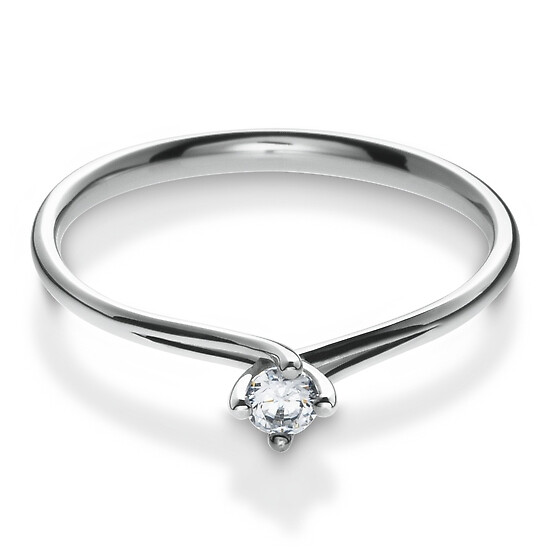 Antragsring Silber mit Zirkonia Breuning 41/05281