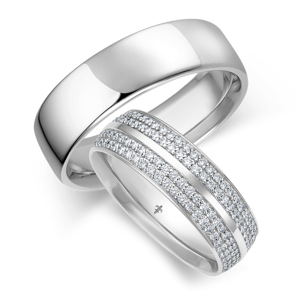 Eheringe Leni Platin Giloy TR-0/TR-1-00103