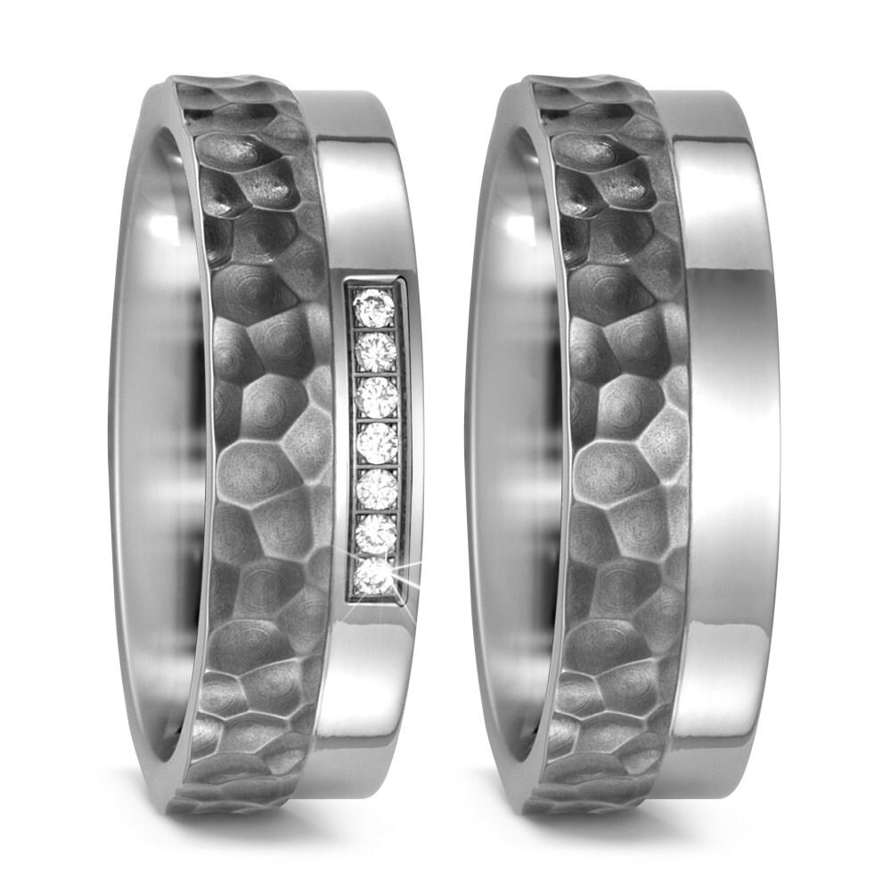 Trauringe Titan Brillant TitanFactory 52444 & 52446