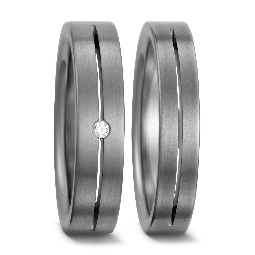 Trauringe Partnerringe Titan Brillant TitanFactory 51214