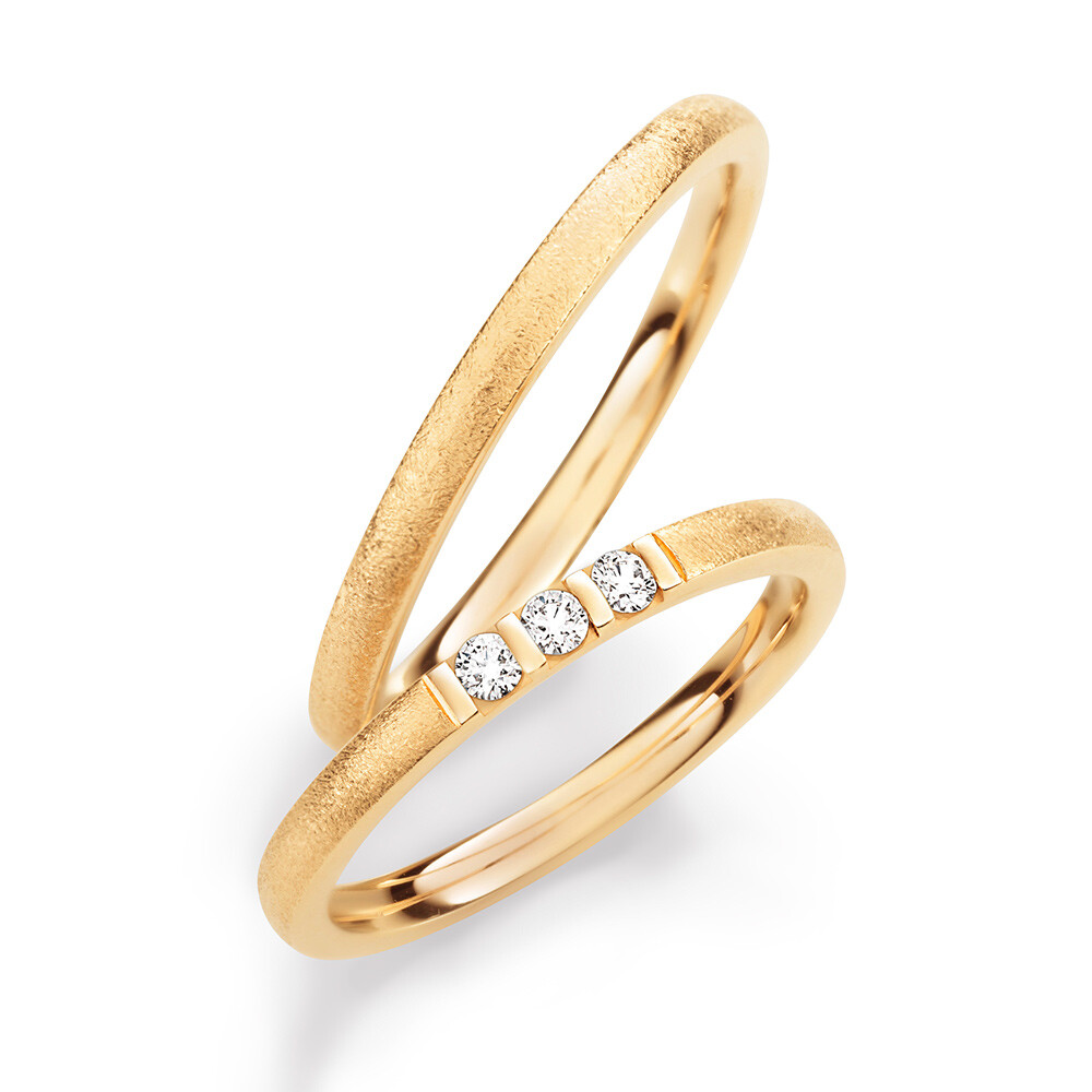 Max Kemper Trauringe Roségold Brillant 70412