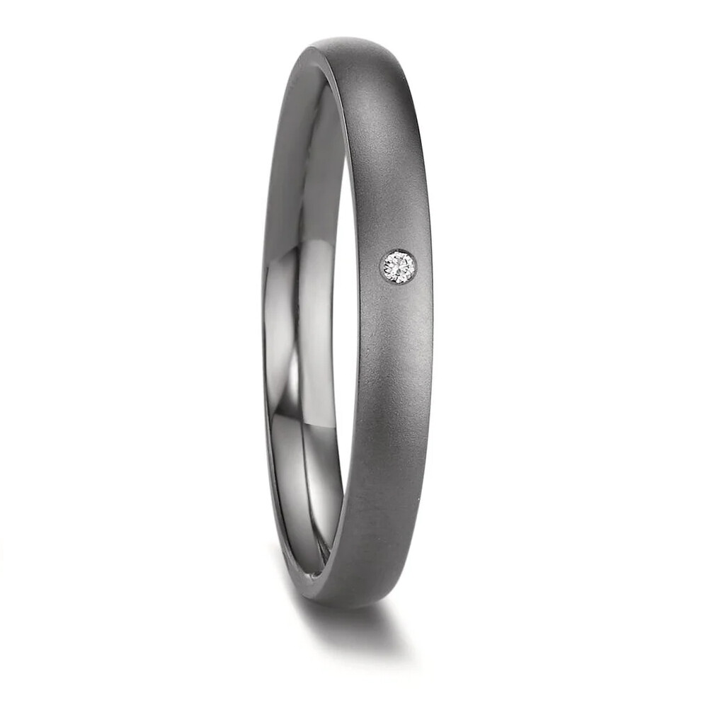Trauringe Partnerringe Tantal Brillant TeNo 597532-1
