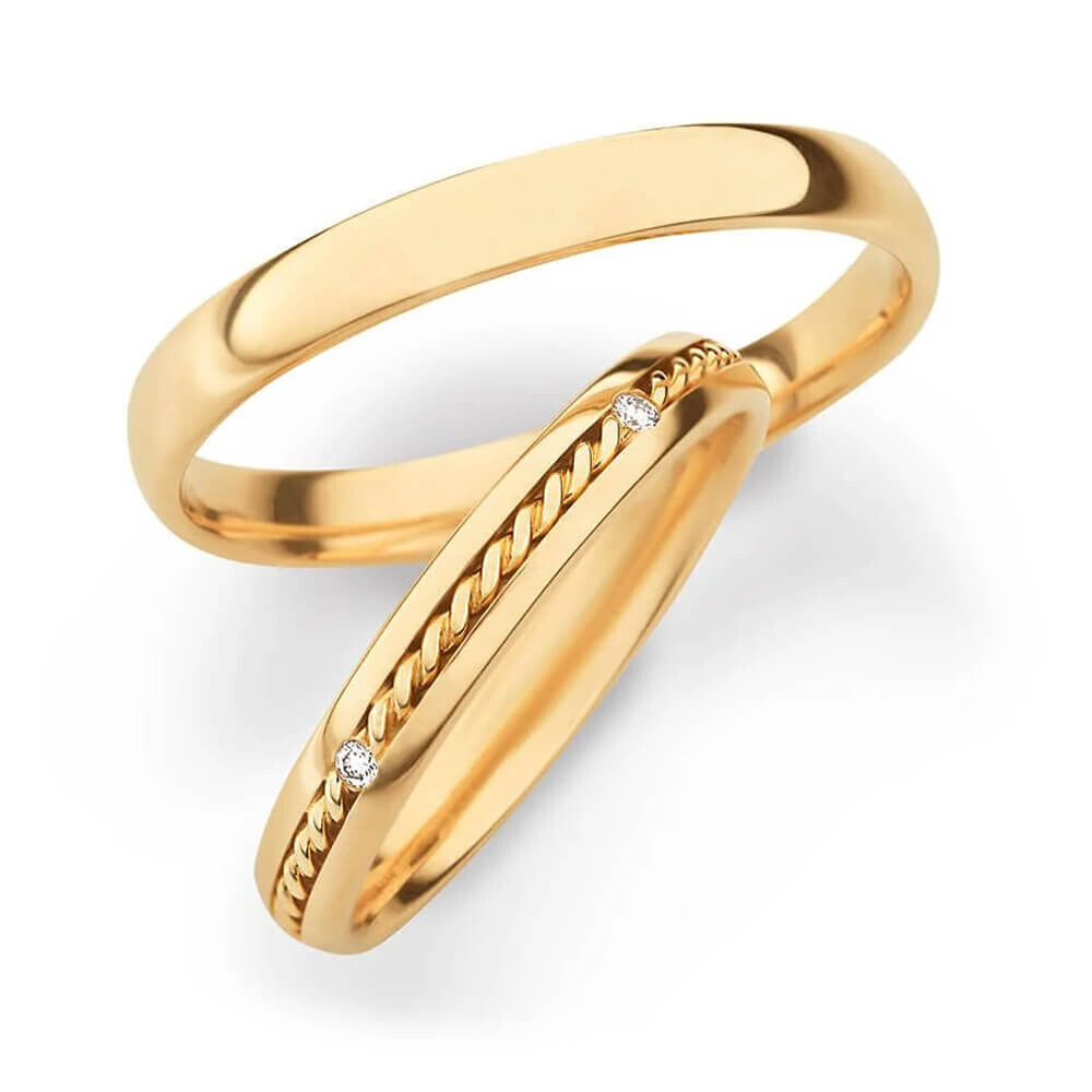 Eheringe Roségold Brillant Max Kemper 30409