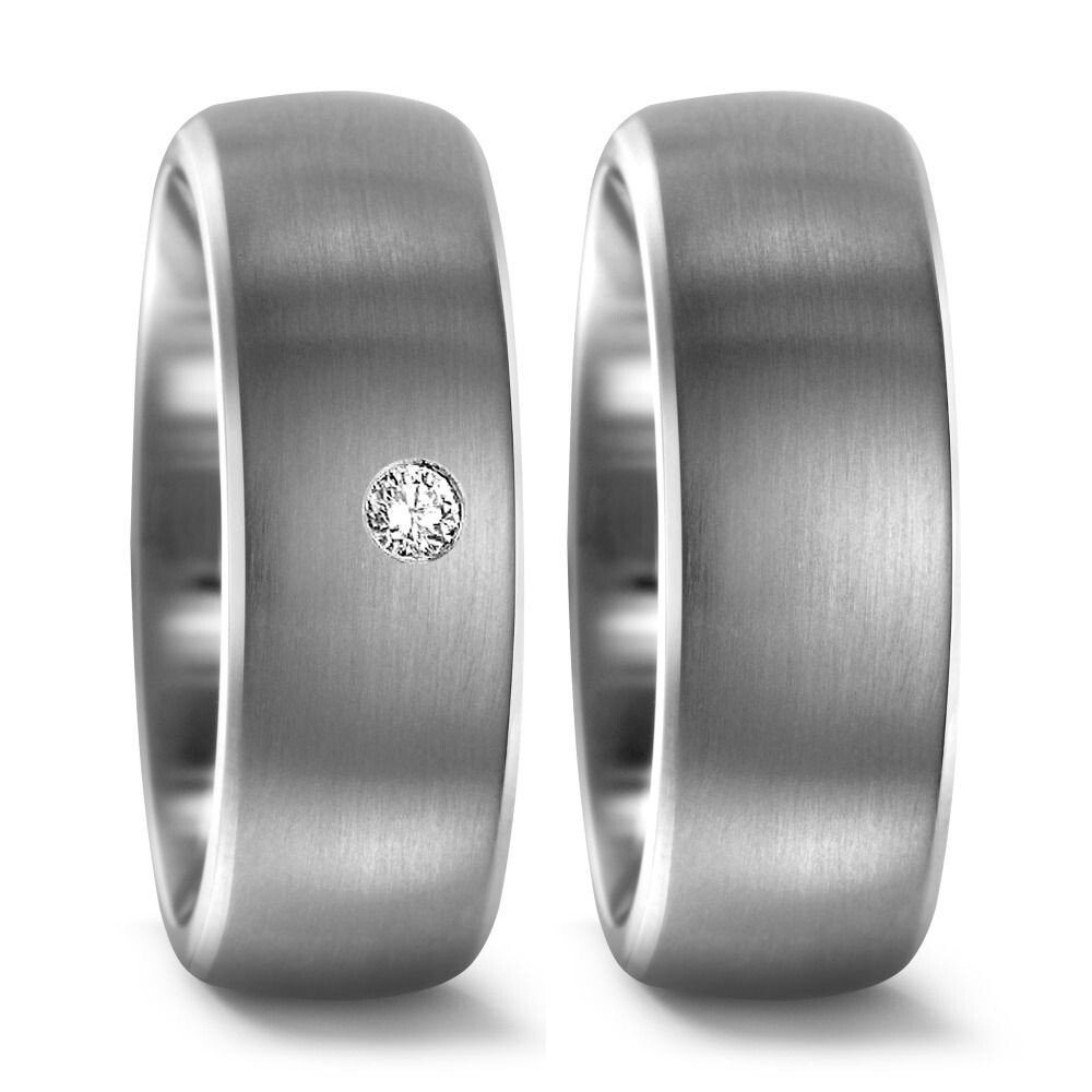 Trauringe Partnerringe Titan Brillant TitanFactory 51336