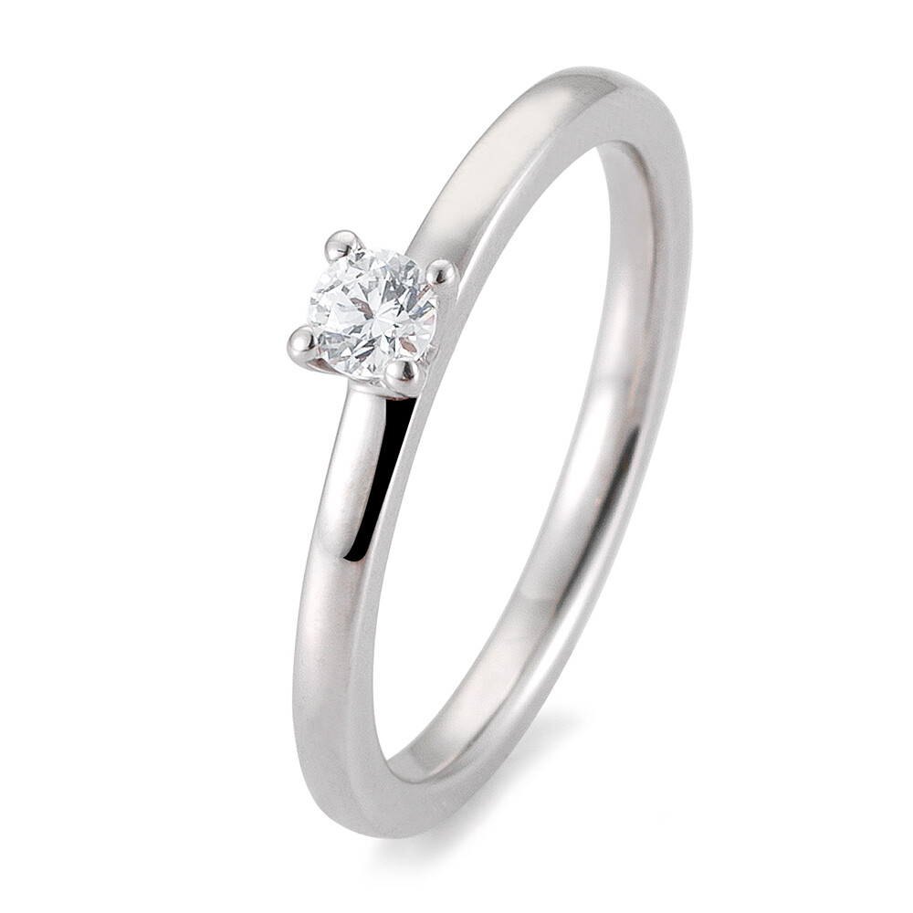 Verlobungsring 4er Krappe BR107 Weißgold Brillant