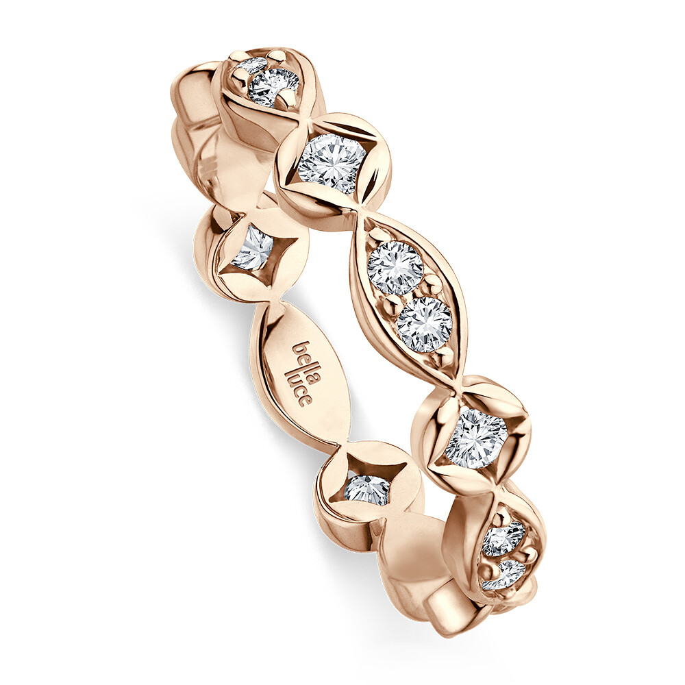 bella luce Verlobungsring Aurora Roségold 585 EH001609