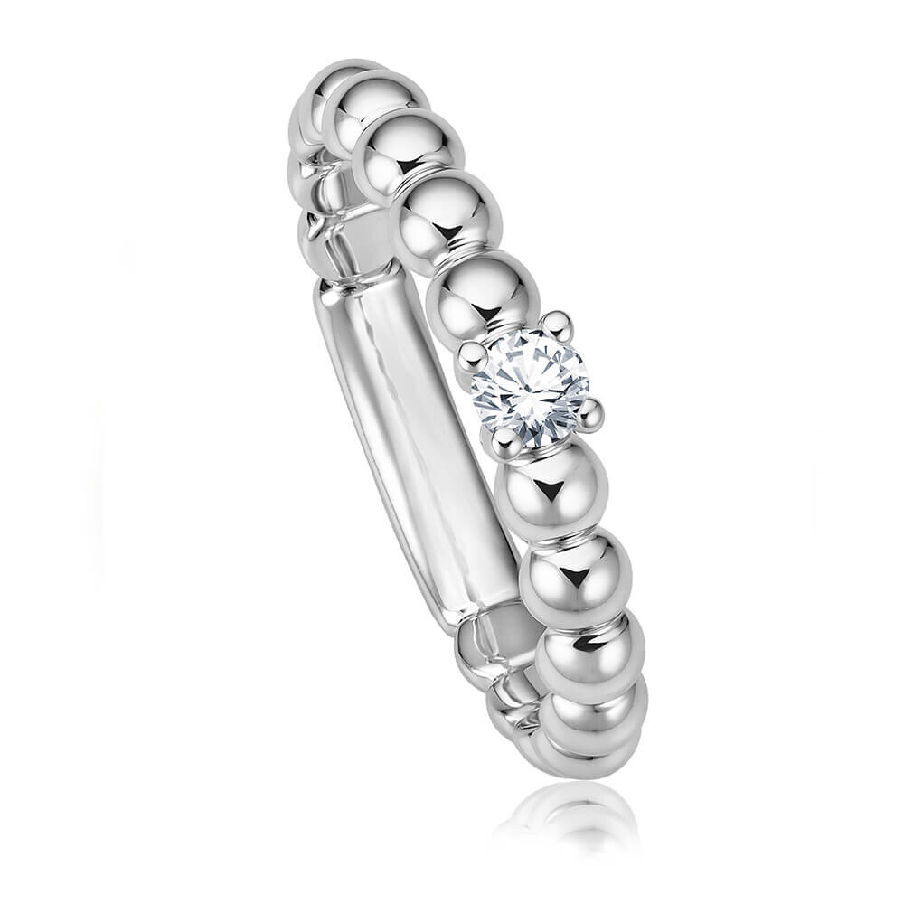 Kugelring Pallina Weißgold Brillant bella luce EH004762