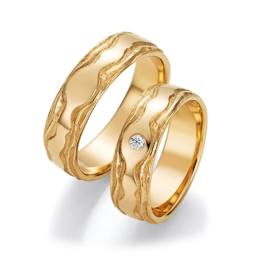 Ruesch Trauringe Gelbgold 66/52150 & 66/52160