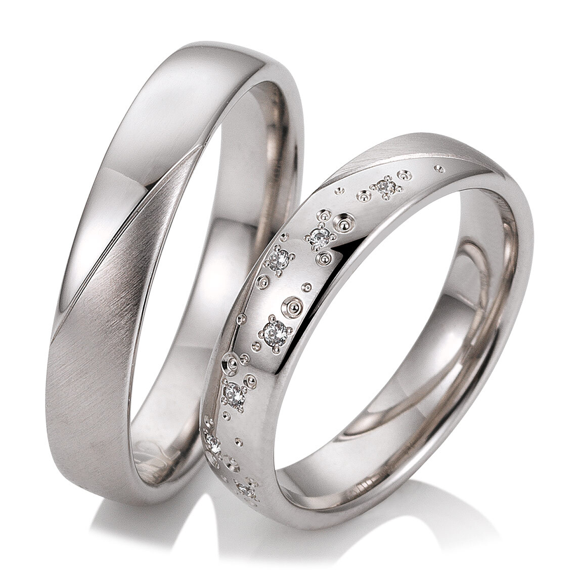 Trauringe Platin Saint Maurice 49/81701 & 49/81702