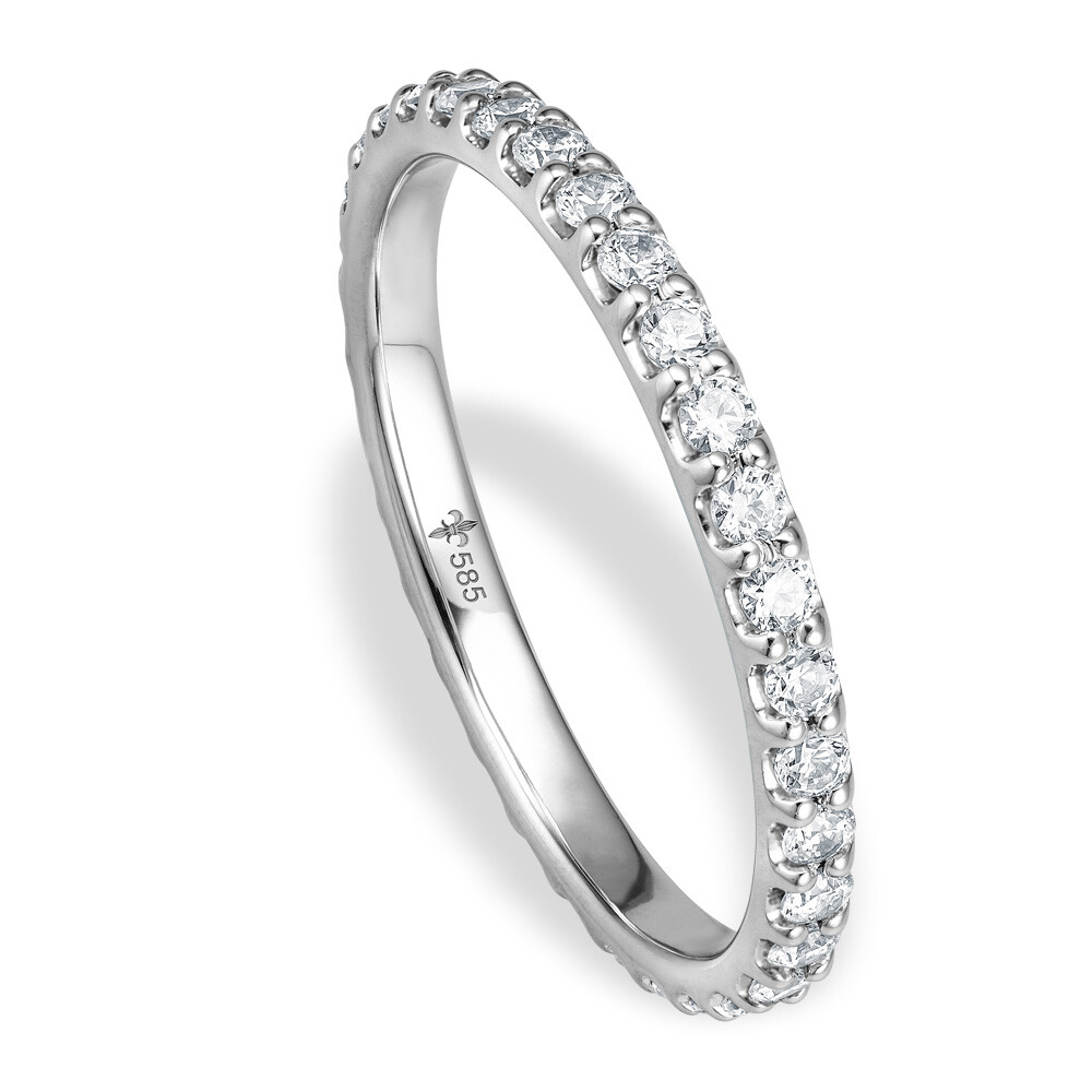 Giloy Vorsteckring Weißgold TM01025W