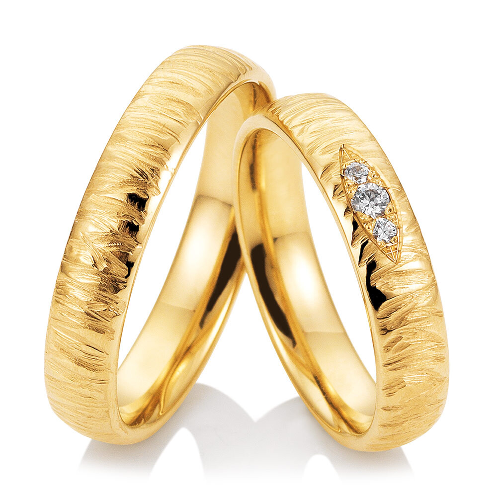 Trauringe Gelbgold Bast Saint Maurice 49/81735 & 49/81736