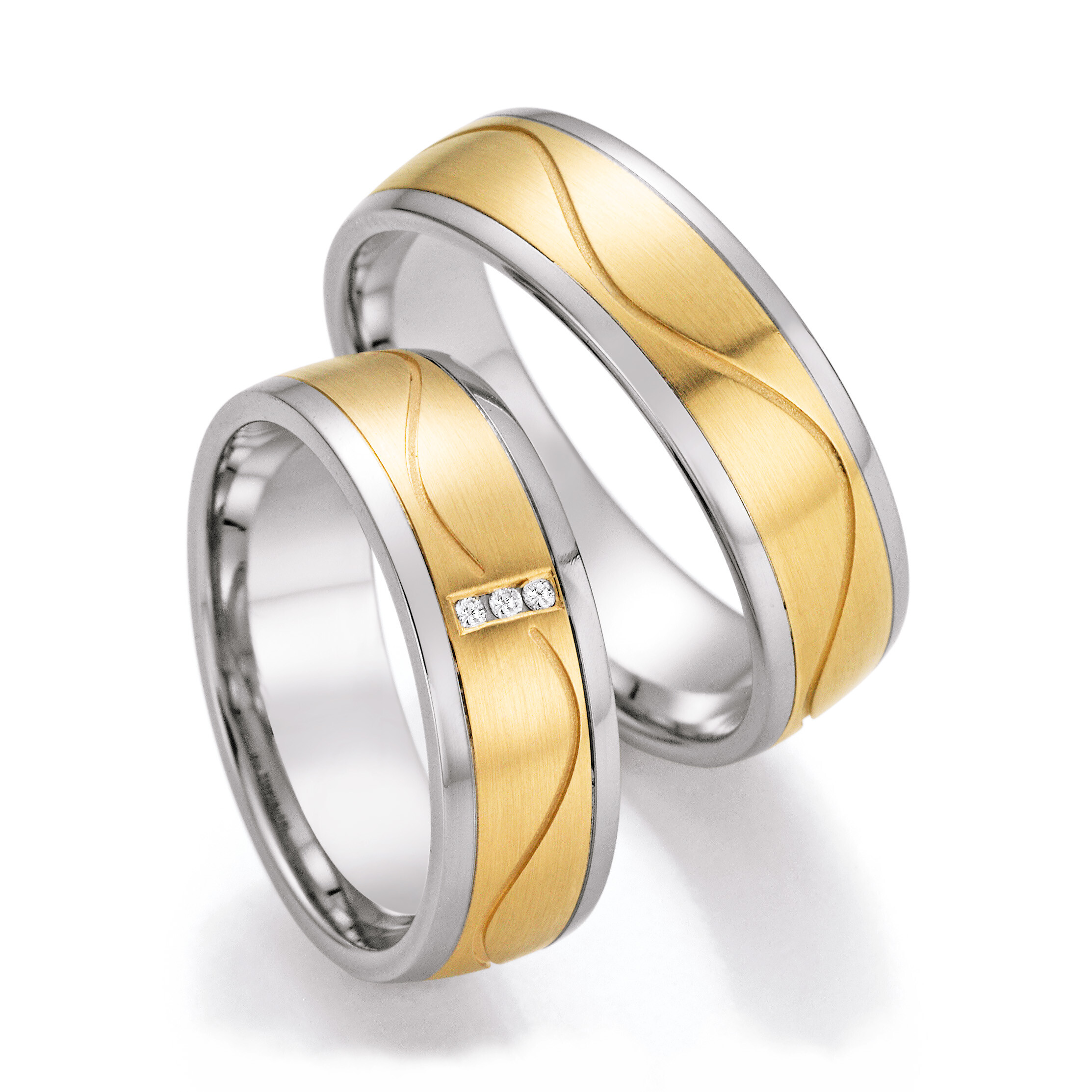 Trauringe Steel Gold Selection Collection Ruesch 88/06030