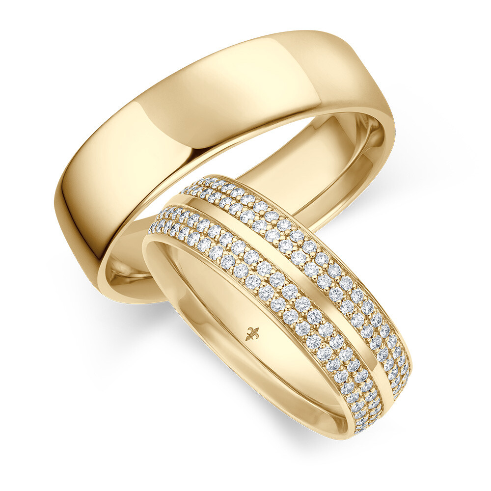 Eheringe Leni Gelbgold Giloy TR-0/TR-1-00103