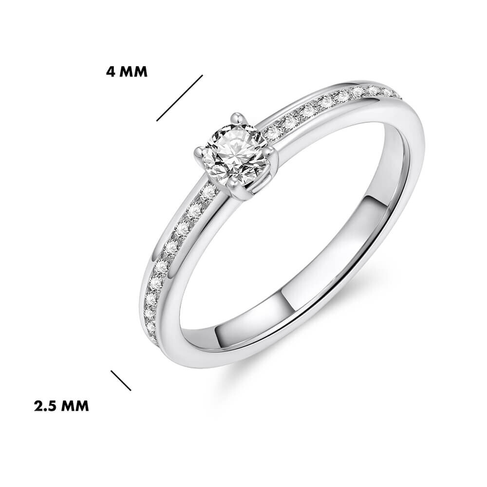 Ring Pavé Silber 925 Gisser R435 Info
