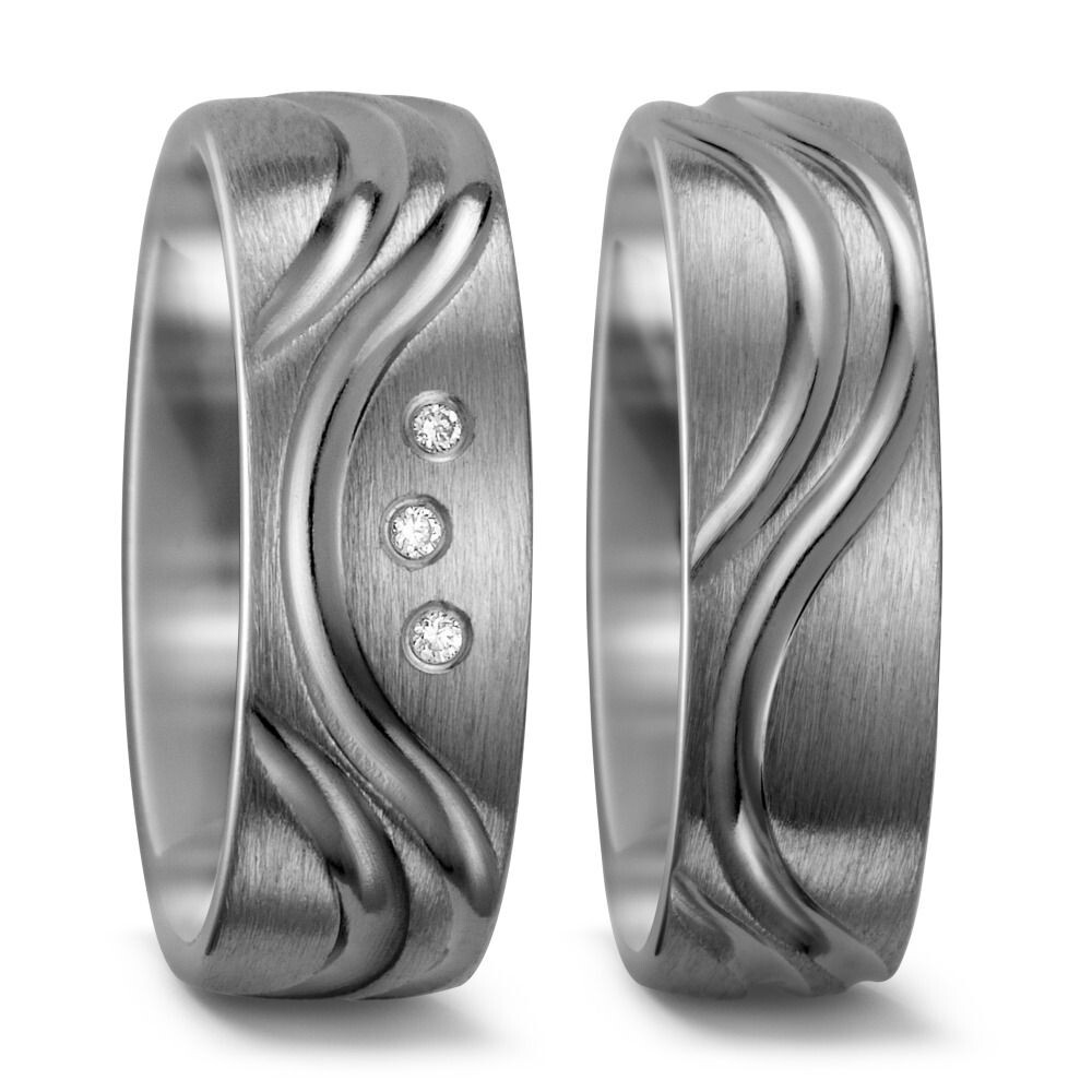 Trauringe Titan Brillant TitanFactory 52386 & 52387