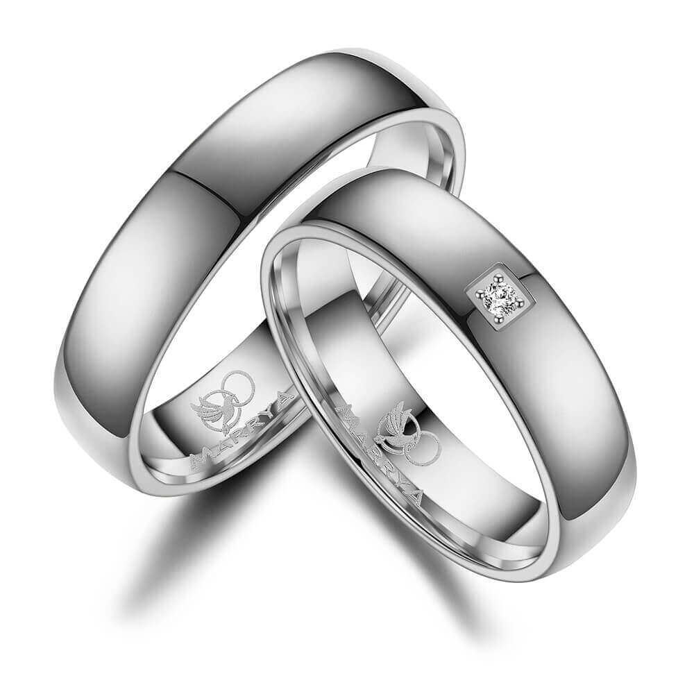 Trauringe Partnerringe Titan Marrya TI-30