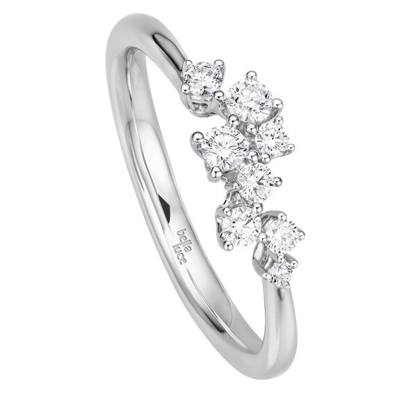 bella luce Brillant Ring Giulia Weißgold