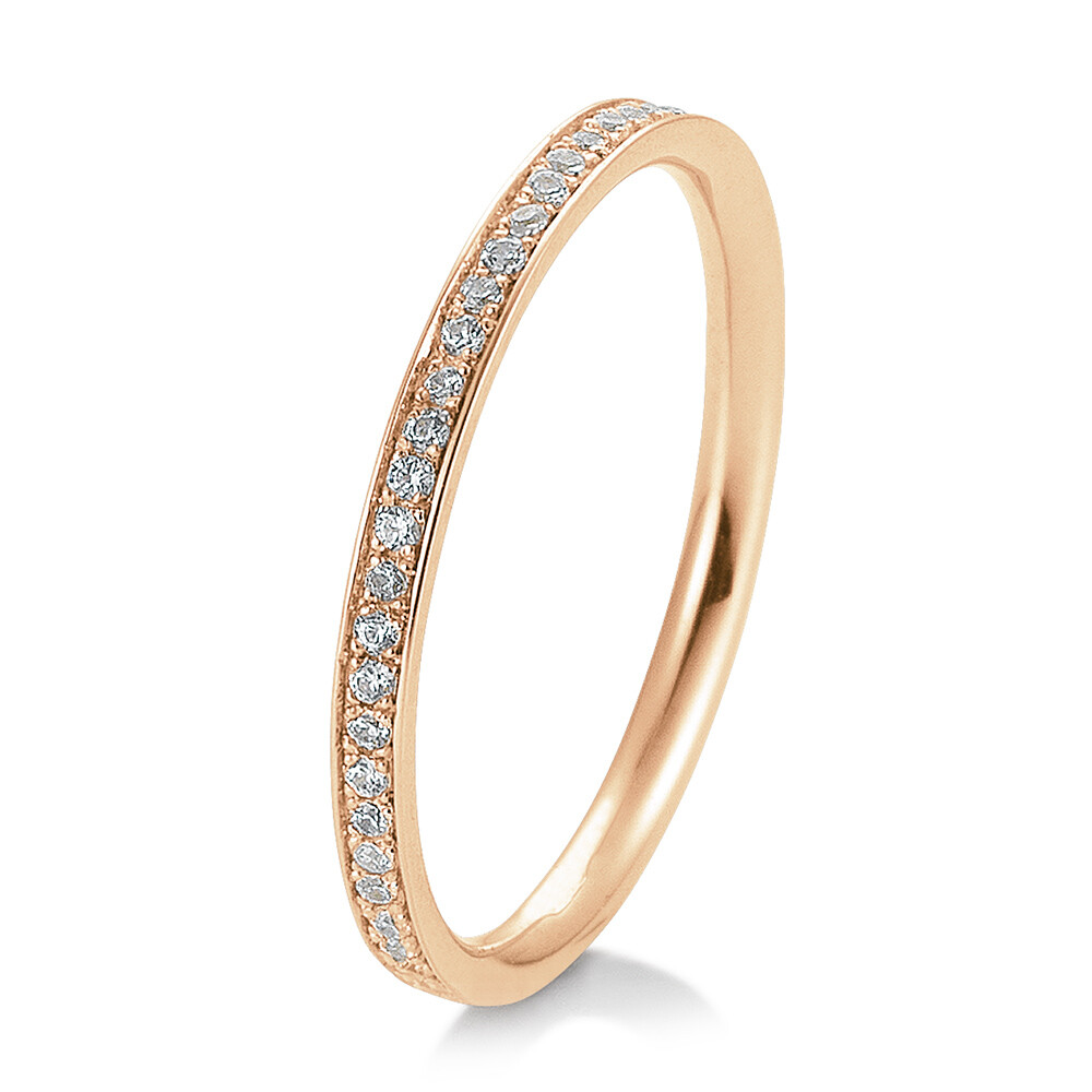Breuning Memoire Ring Rotgold Verschnittfassung 4105643