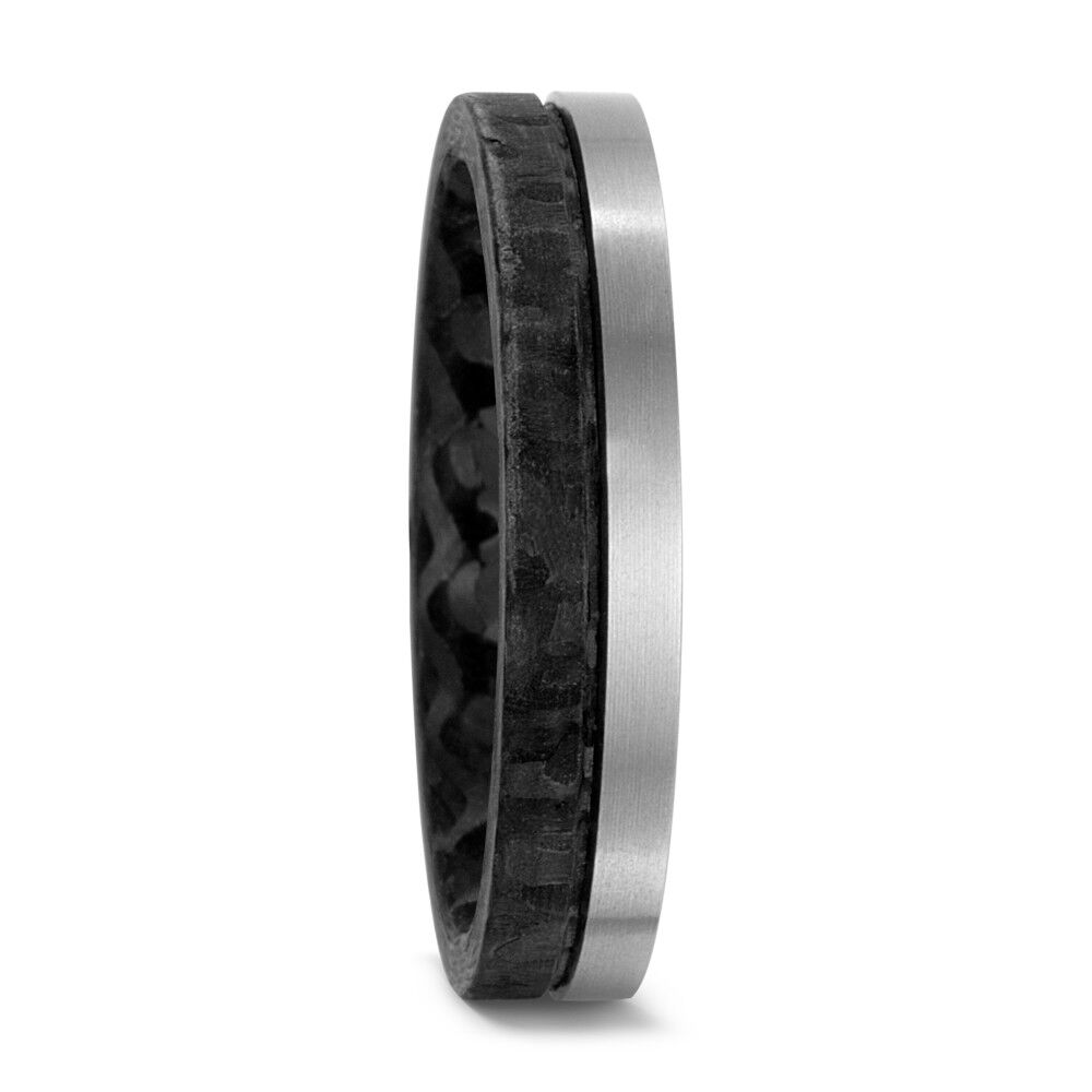 Ring aus Titan & Carbon – TitanFactory 52519